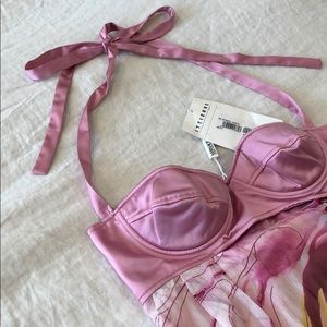 Versace Jeans Couture Pink Mini Dress